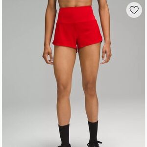 Lululemon Speed Up High-Rise Lined Short NWT